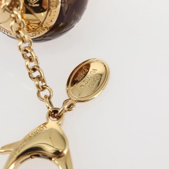 LOUIS VUITTON BijouxSac Montgolfier Charm metal Gold M66370 LV Auth 145064AM
